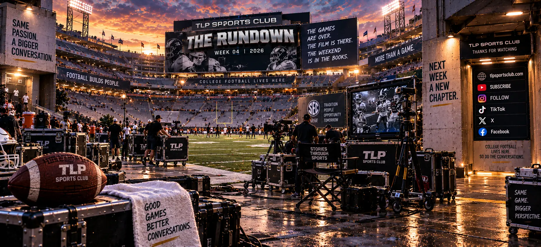 The Rundown, Week 4: TLP Sports Club, college football from junior college to the top of the polls.