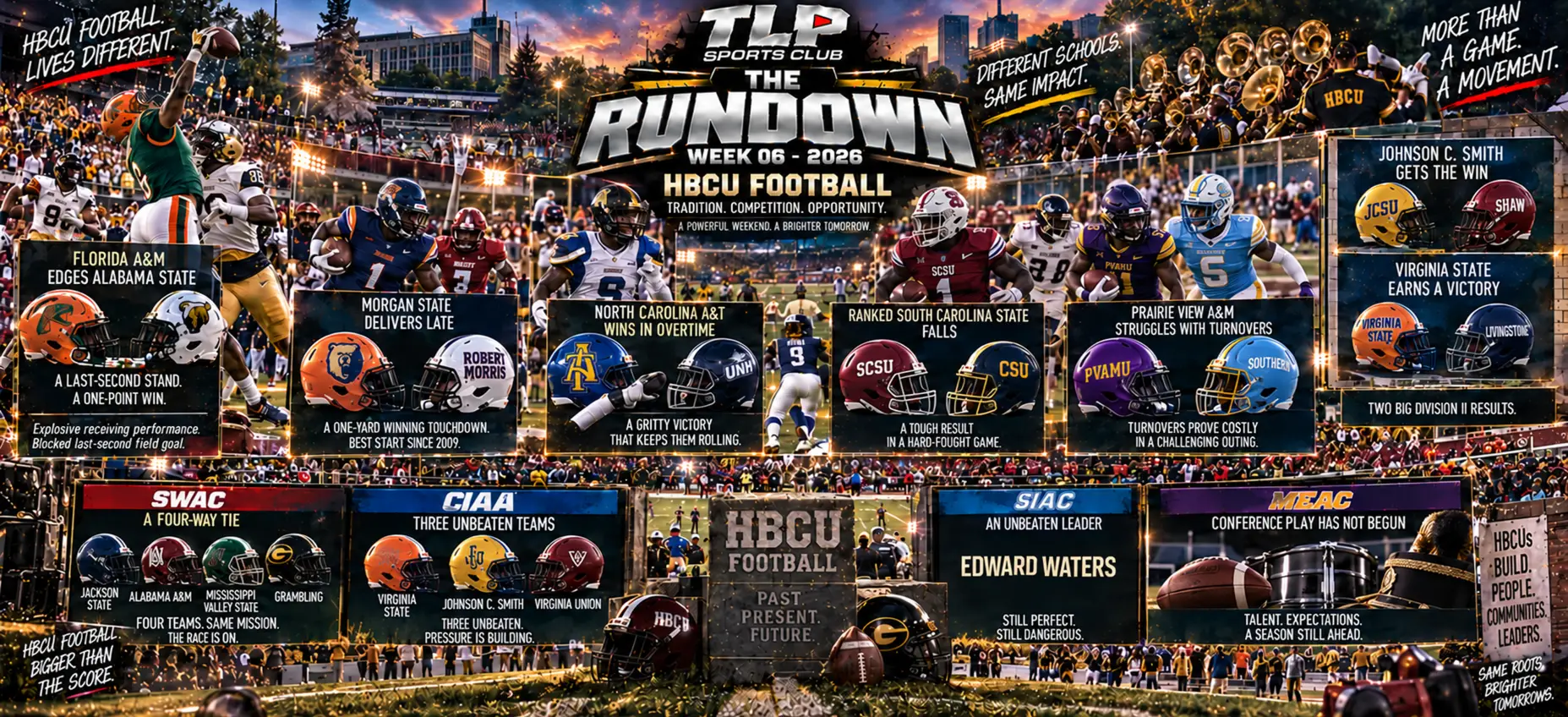 The Rundown, Week 6, HBCU results and the state of HBCU football.