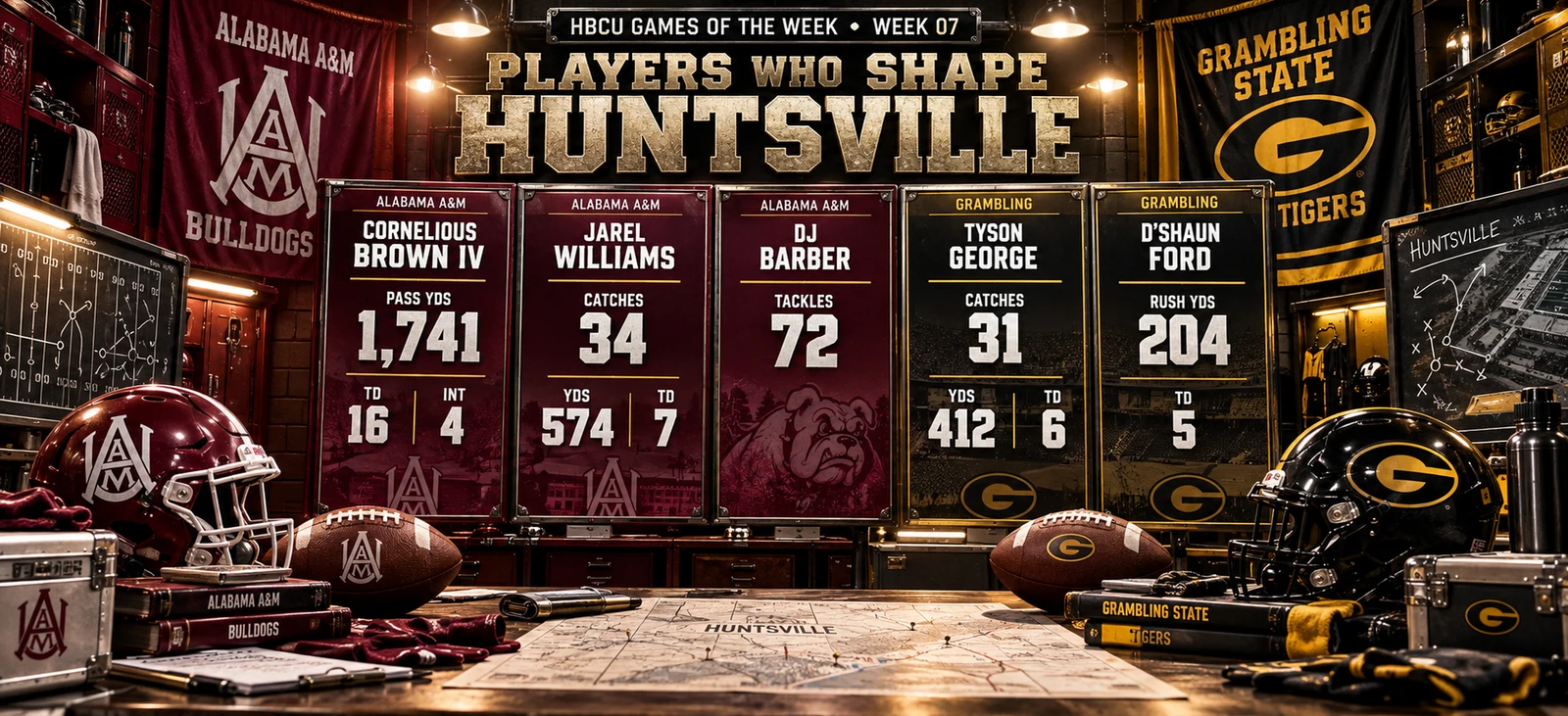 The players to watch in Huntsville.