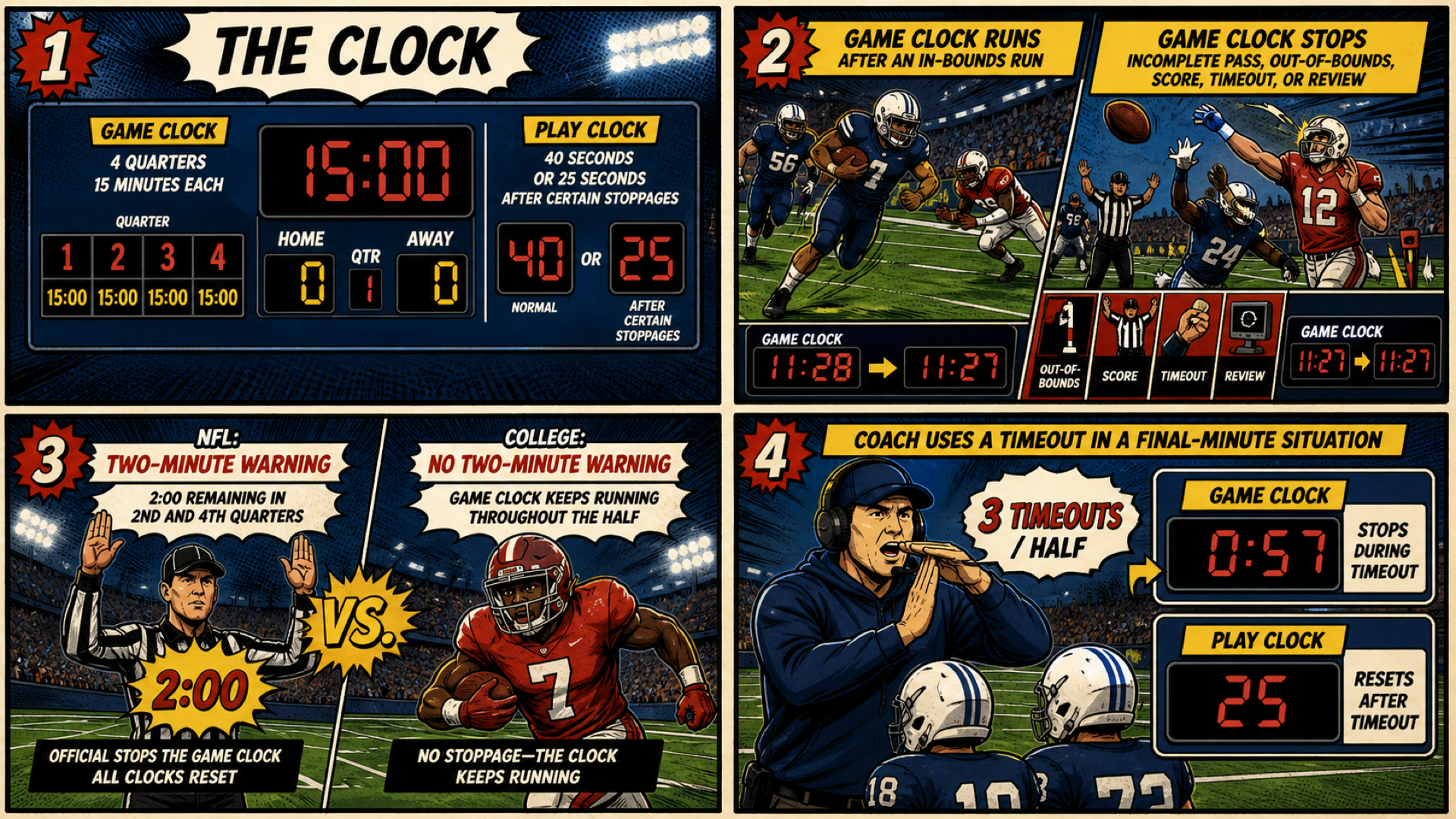 The clock — comic panel 01