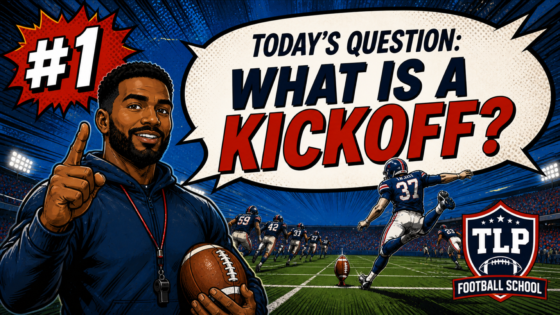 Comic panel asking what a kickoff is.